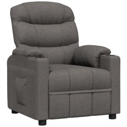 Fauteuil inclinable Gris foncé Tissu 581099581099