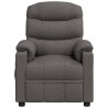 Fauteuil inclinable Gris foncé Tissu 581099581099