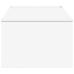 Table basse Blanc 95 x 50 x 34 cm Bois d'ingénierie 581100581100