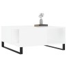 Table basse blanc 80x80x36,5 cm bois d'ingénierie 581103581103