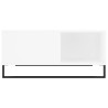 Table basse blanc 80x80x36,5 cm bois d'ingénierie 581103581103