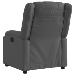 Fauteuil inclinable gris foncé tissu 581105581105