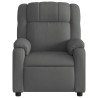 Fauteuil inclinable gris foncé tissu 581105581105