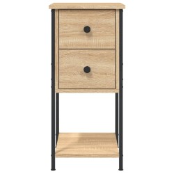 Table de chevet chêne sonoma 32x42x70 cm bois d'ingénierie 581110581110