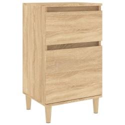 Table de chevet chêne sonoma 40x35x70 cm 581124581124