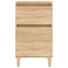 Table de chevet chêne sonoma 40x35x70 cm 581124581124