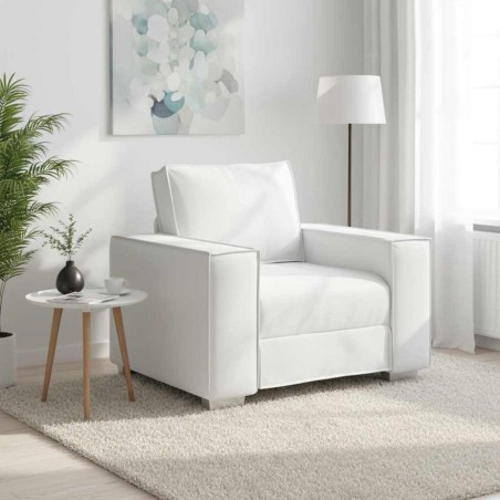 Fauteuil Blanc 100 cm Simili cuir 581133581133