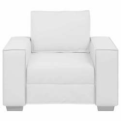 Fauteuil Blanc 100 cm Simili cuir 581133581133