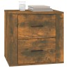 Table de chevet Chêne fumé 50x39x47 cm 581134581134