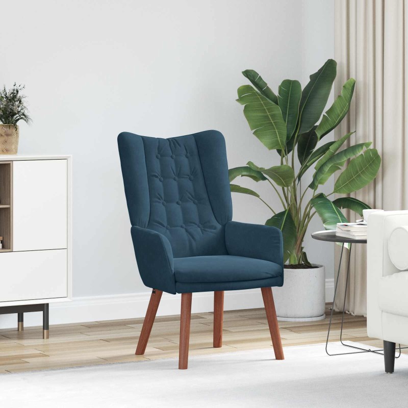 fauteuil Bleu 63 x 67 x 94 cm Velours 581135581135