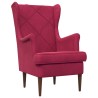 Fauteuil Bordeaux Velours 581136581136