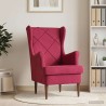 Fauteuil Bordeaux Velours 581136581136