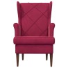 Fauteuil Bordeaux Velours 581136581136