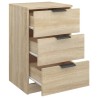 Table de chevet Chêne sonoma 40x36x65 cm 581140581140