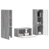 Ensemble meuble TV 5 pcs Gris Sonoma Bois d'ingénierie 581141581141