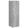 Ensemble meuble TV 4 pcs Gris Sonoma Bois d'ingénierie 581145581145
