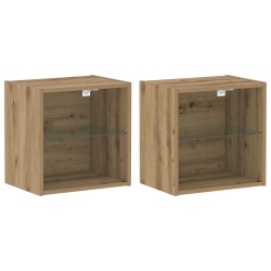 Ensemble meuble TV 8 pcs chêne artisanal Bois d'ingénierie 581149581149