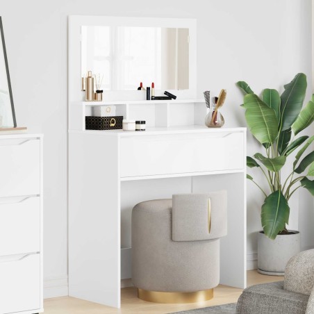 Tables de maquillage pour chambre Blanc 80 x 39,6 x 135 cm 581150581150