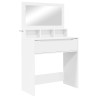 Tables de maquillage pour chambre Blanc 80 x 39,6 x 135 cm 581150581150
