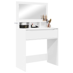Tables de maquillage pour chambre Blanc 80 x 39,6 x 135 cm 581150581150