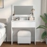 Tables de maquillage pour chambre Blanc 80 x 39,6 x 135 cm 581150581150