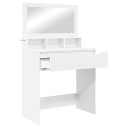 Tables de maquillage pour chambre Blanc 80 x 39,6 x 135 cm 581150581150