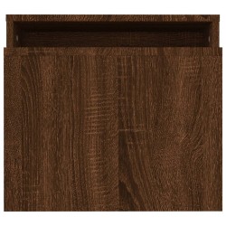 Ensemble table basse Chêne marron 100x48x40cm Bois d'ingénierie 581151581151