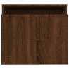 Ensemble table basse Chêne marron 100x48x40cm Bois d'ingénierie 581151581151