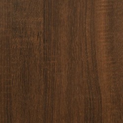 Ensemble table basse Chêne marron 100x48x40cm Bois d'ingénierie 581151581151
