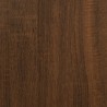Ensemble table basse Chêne marron 100x48x40cm Bois d'ingénierie 581151581151