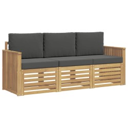 Ensembles de canapés Bois d'Acacia Massif 581152581152