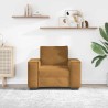 Fauteuil canapé marron 100x78x84 cm velours 581155581155