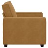 Fauteuil canapé marron 100x78x84 cm velours 581155581155