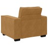 Fauteuil canapé marron 100x78x84 cm velours 581155581155