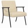 fauteuil Crème 59 x 75 x 78 cm tissu 581156581156