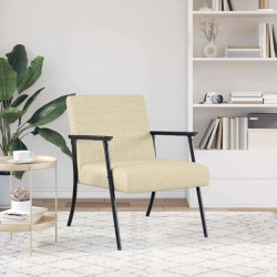 fauteuil Crème 59 x 75 x 78 cm tissu 581156581156