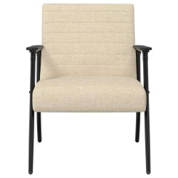 fauteuil Crème 59 x 75 x 78 cm tissu 581156581156