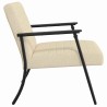 fauteuil Crème 59 x 75 x 78 cm tissu 581156581156