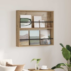 Étagère à magazines Chêne artisanal 80 x 12 x 70 cm 581158581158