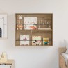 Étagère à magazines Chêne artisanal 80 x 12 x 70 cm 581158581158