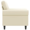 Fauteuil Crème 60 cm Similicuir 581164581164