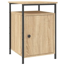 Table de chevet chêne sonoma 40x42x60 cm bois d'ingénierie 581167581167