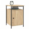 Table de chevet chêne sonoma 40x42x60 cm bois d'ingénierie 581167581167