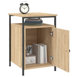 Table de chevet chêne sonoma 40x42x60 cm bois d'ingénierie 581167581167