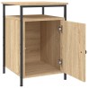 Table de chevet chêne sonoma 40x42x60 cm bois d'ingénierie 581167581167