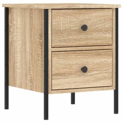 Table de chevet chêne sonoma 40x42x50 cm bois d'ingénierie 581168581168