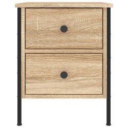 Table de chevet chêne sonoma 40x42x50 cm bois d'ingénierie 581168581168