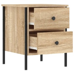 Table de chevet chêne sonoma 40x42x50 cm bois d'ingénierie 581168581168