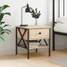 Table de chevet chêne sonoma 40x42x45 cm bois d'ingénierie 581170581170