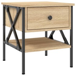 Table de chevet chêne sonoma 40x42x45 cm bois d'ingénierie 581170581170